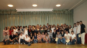 Promoción de alumnos del 2009 del IES Fray Pedro de Urbina